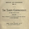 "The Tariff Controversy in the United States, 1789-1833" was the first book published by Stanford University.