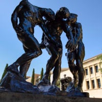 Rodin's sculpture, "The Three Shades"