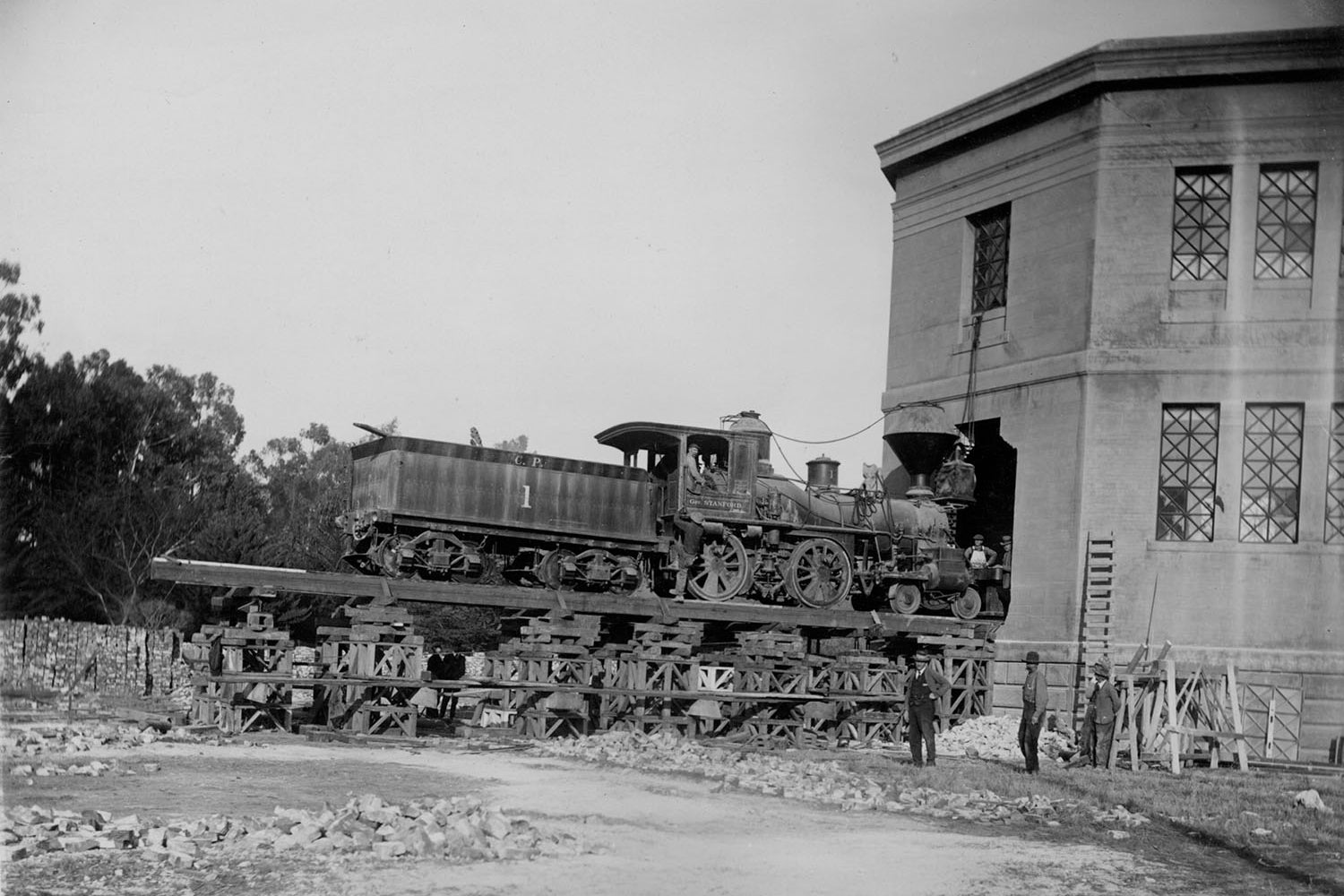 Gov. Stanford locomotive