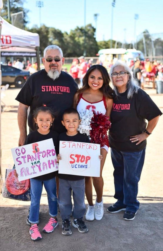 Aliyah Chavez and family