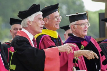 Kennedy at Commencement