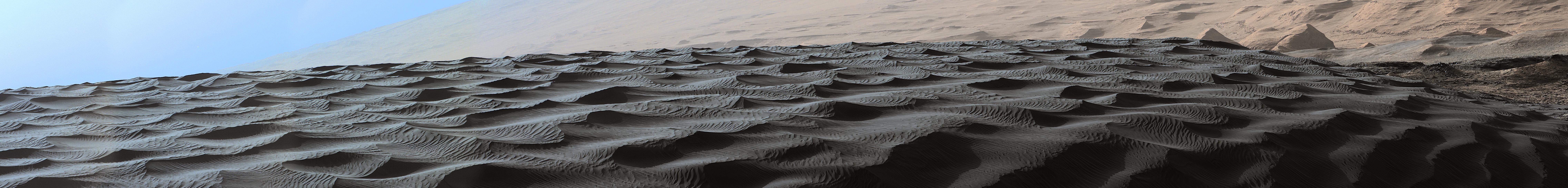 Gale Crater sand dunes