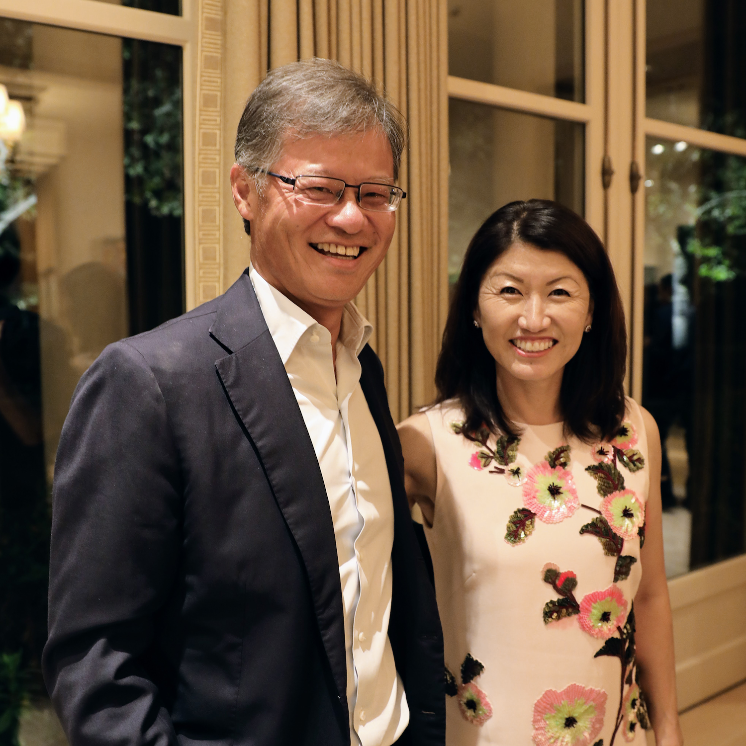 Jerry Yang and Akiko Yamazaki