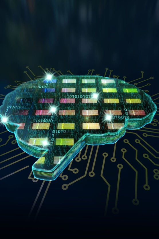 By combining computing and memory in one place, the NeuRRAM chip could enhance the efficiency and applications of a wide variety of AI-enabled devices, such as smart wearables, industrial sensors, and drones. (Image credit: Nicolle Fuller/Sayo Studio)