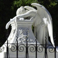 Angel of Grief sculpture
