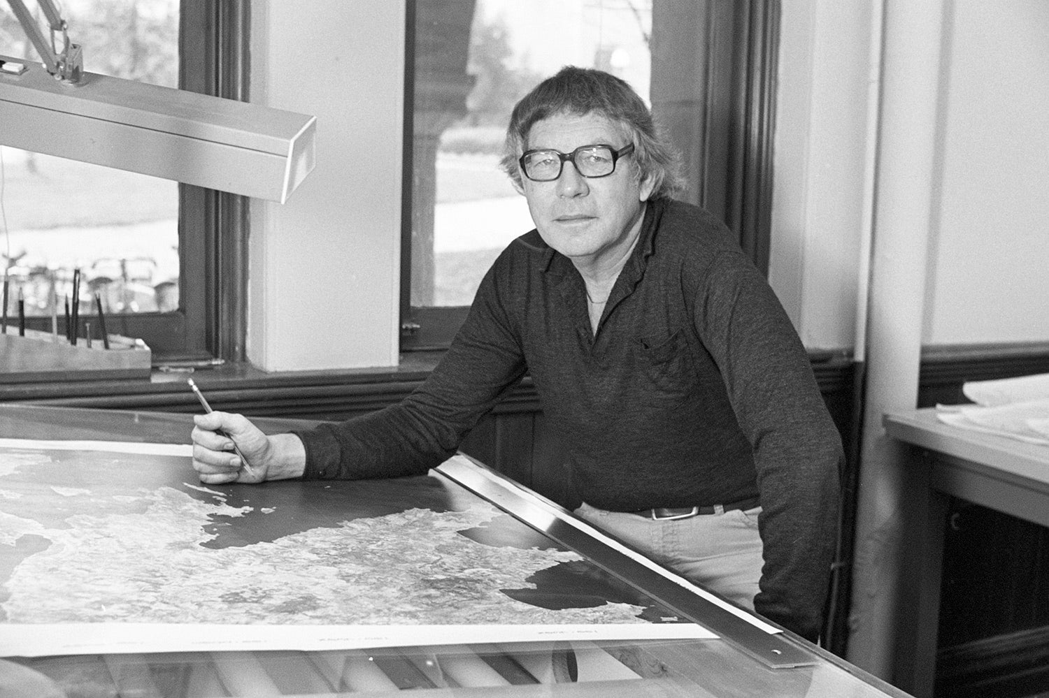 1/27/1981 Tjeerd Van Andel, Professor of Geology.